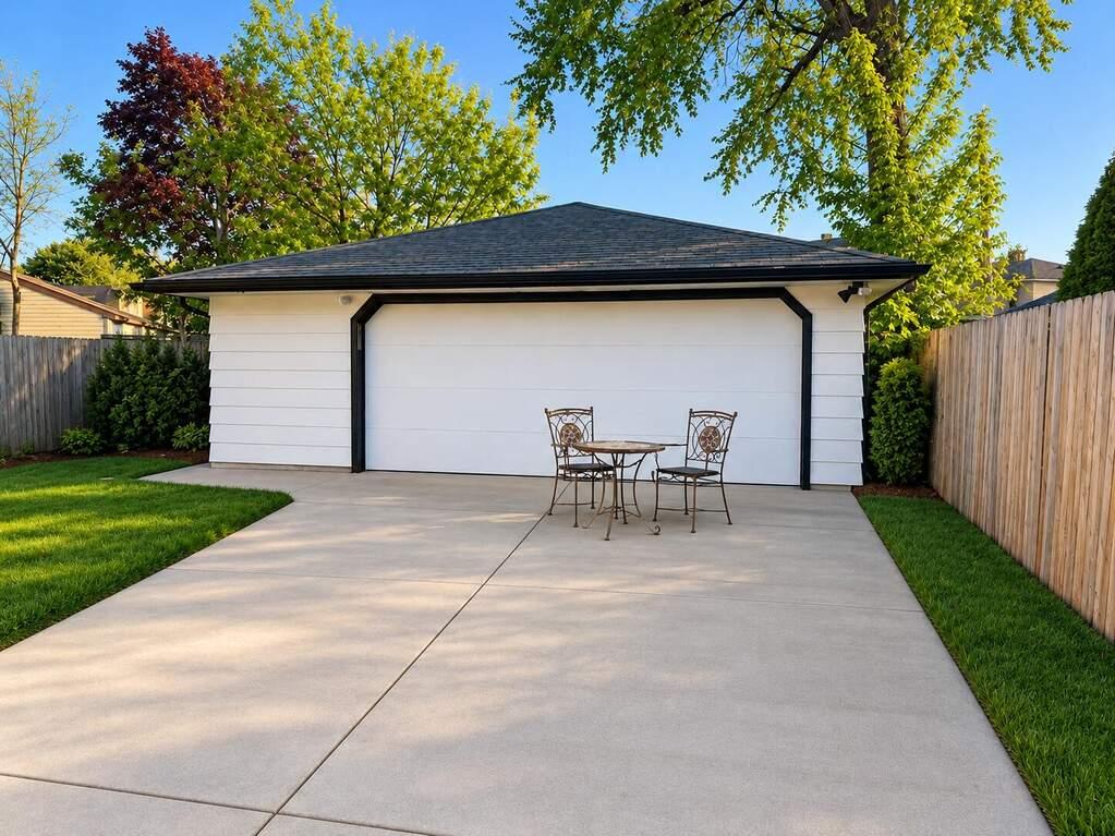 Concrete Driveway Project in Racine, WI