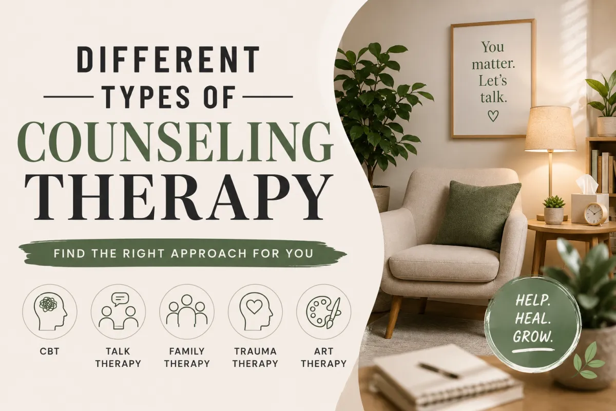 Different Types of Counseling Therapy