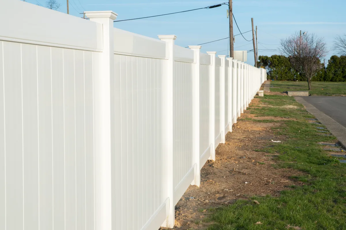 Vinyl Fence Install