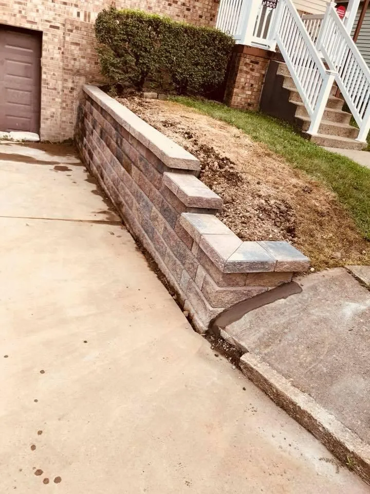 Retaining Wall Installation