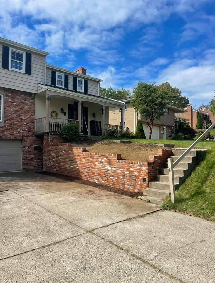 Retaining Wall Installation