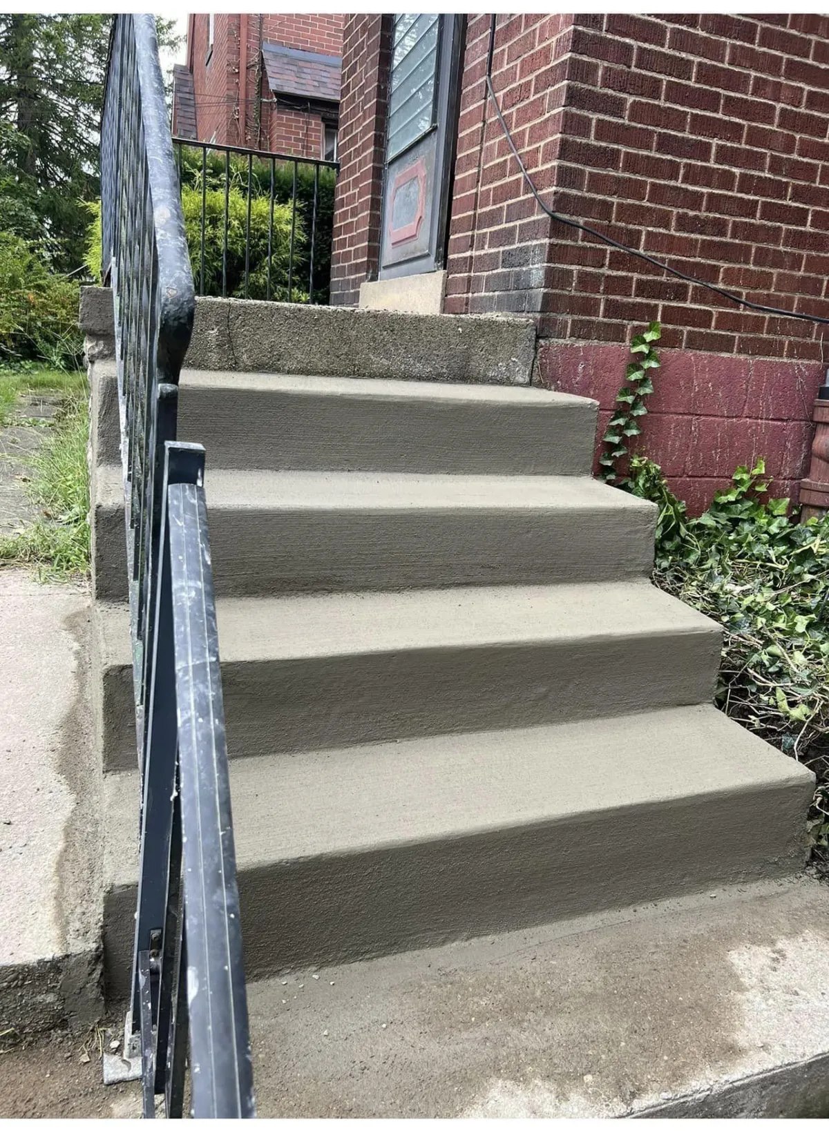 Concrete Step Installation