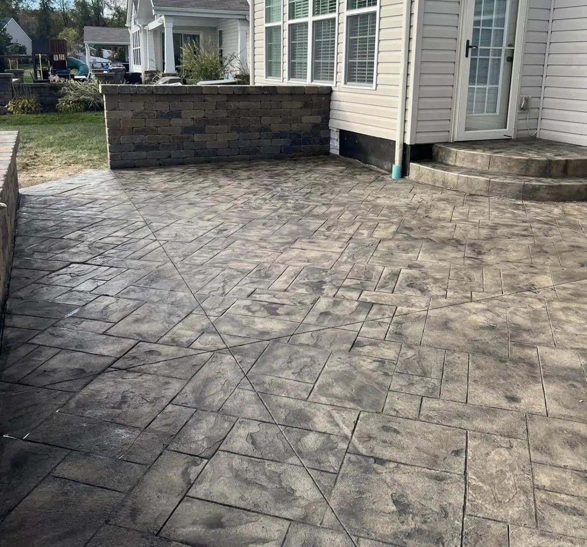 Concrete Patio Installation