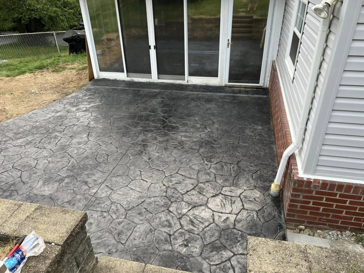 Stamped Concrete Patio