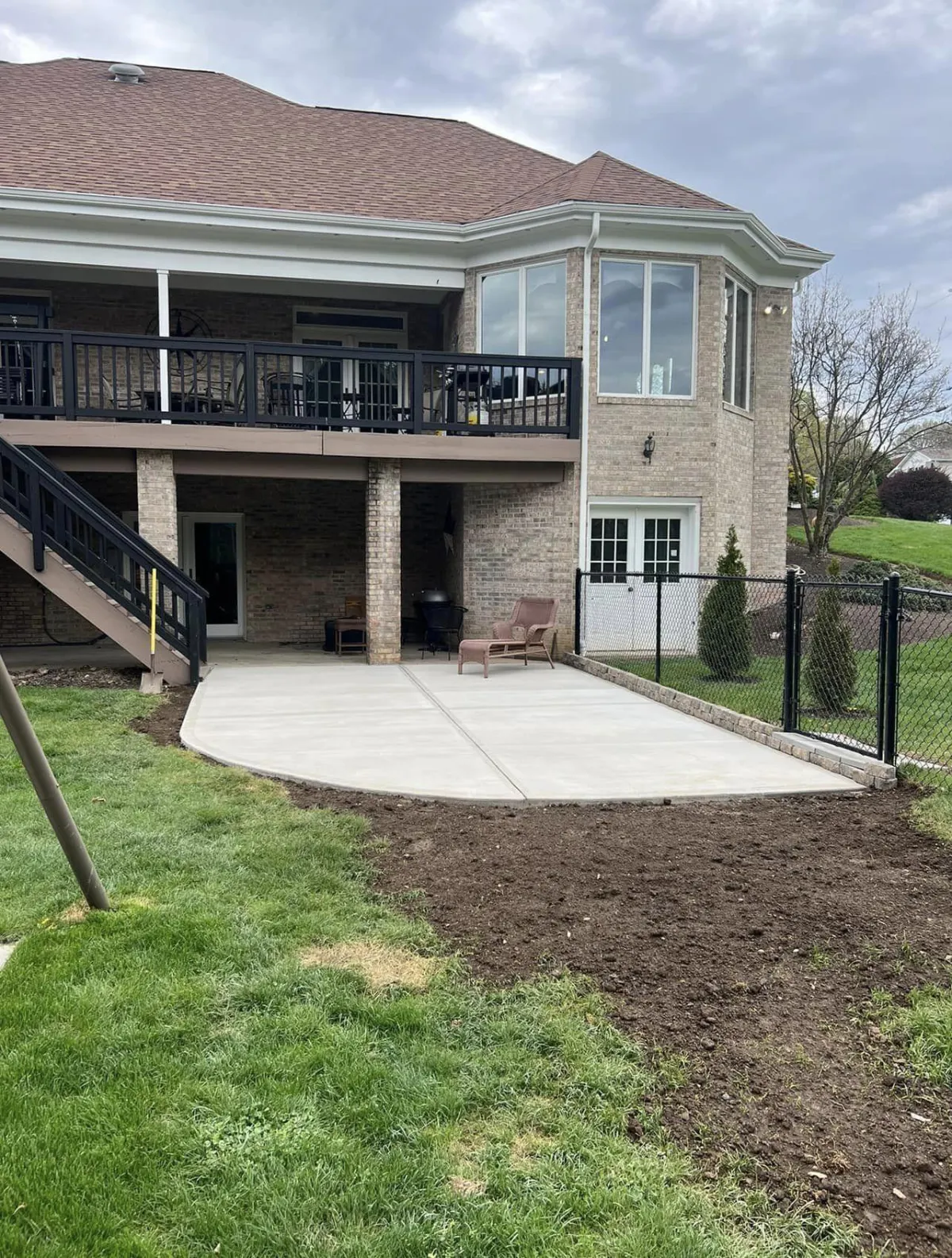 Concrete Patio Installation