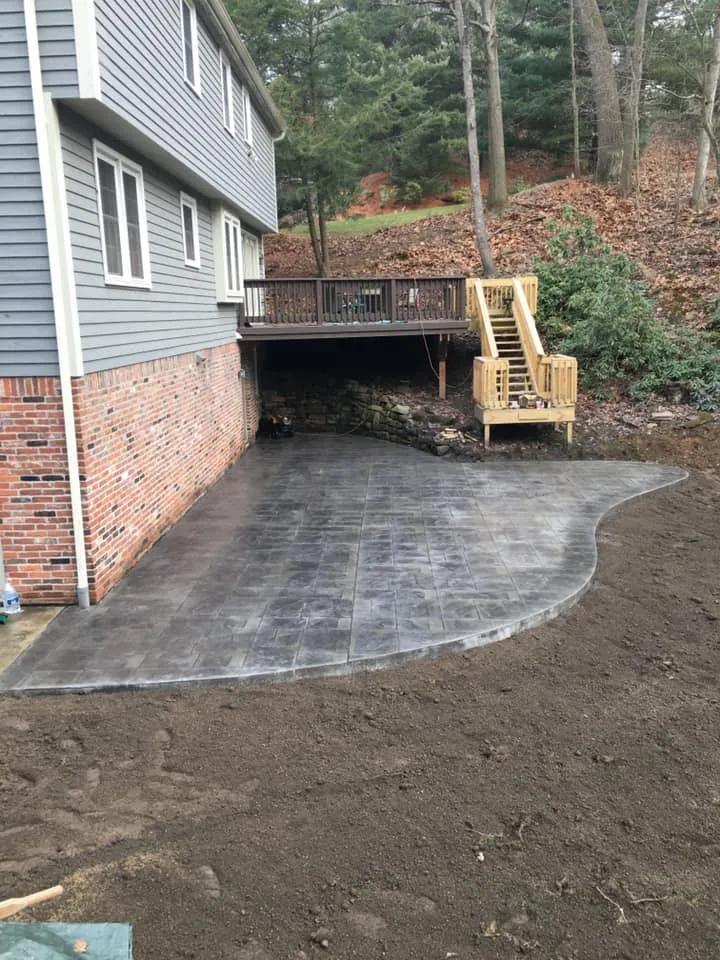 Stamped Concrete Patio