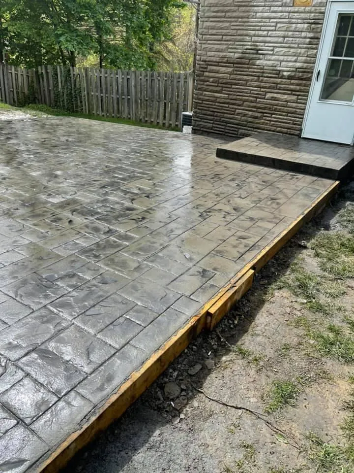 Stamped Concrete Patio