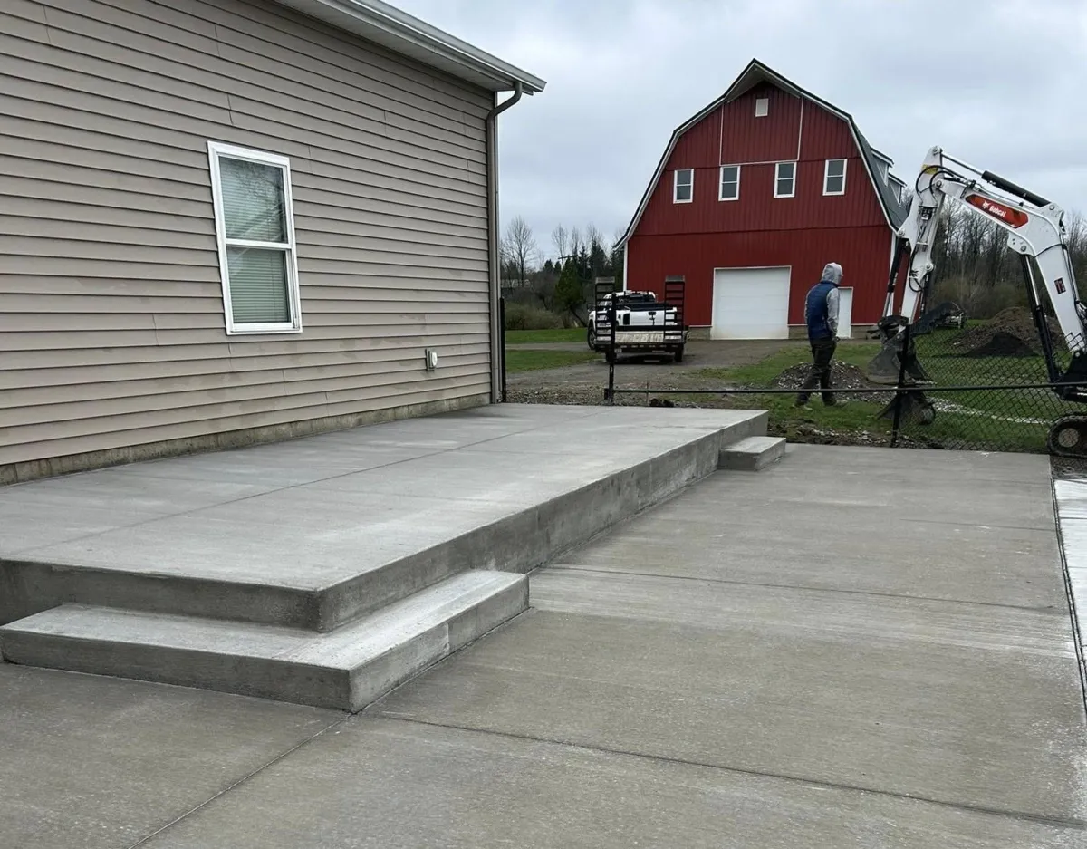 Concrete Patio