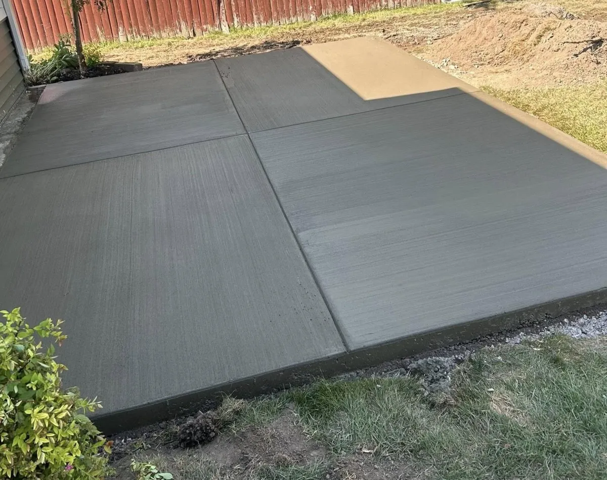 Concrete Patio