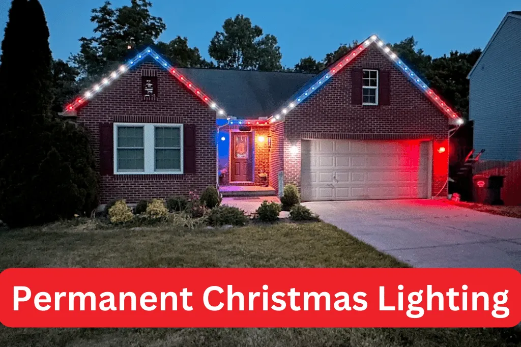  permanent Christmas lighting, outdoor lighting