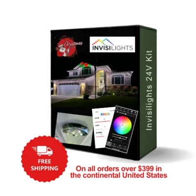 Invisilights   Permanent Christmas Lights  24V System