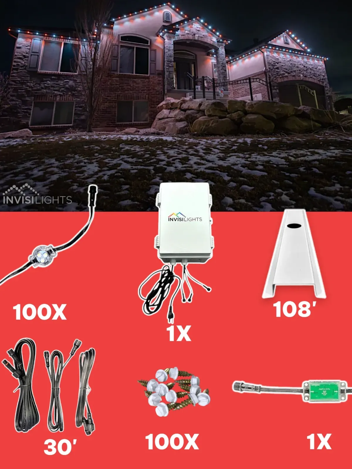 Invisilights Permanent Christmas Lights controller