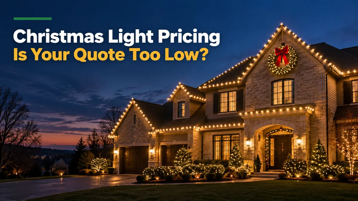 Christmas Light Installers: Why Charge $8–$12 Per Foot