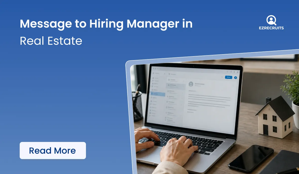 Message to Hiring Manager