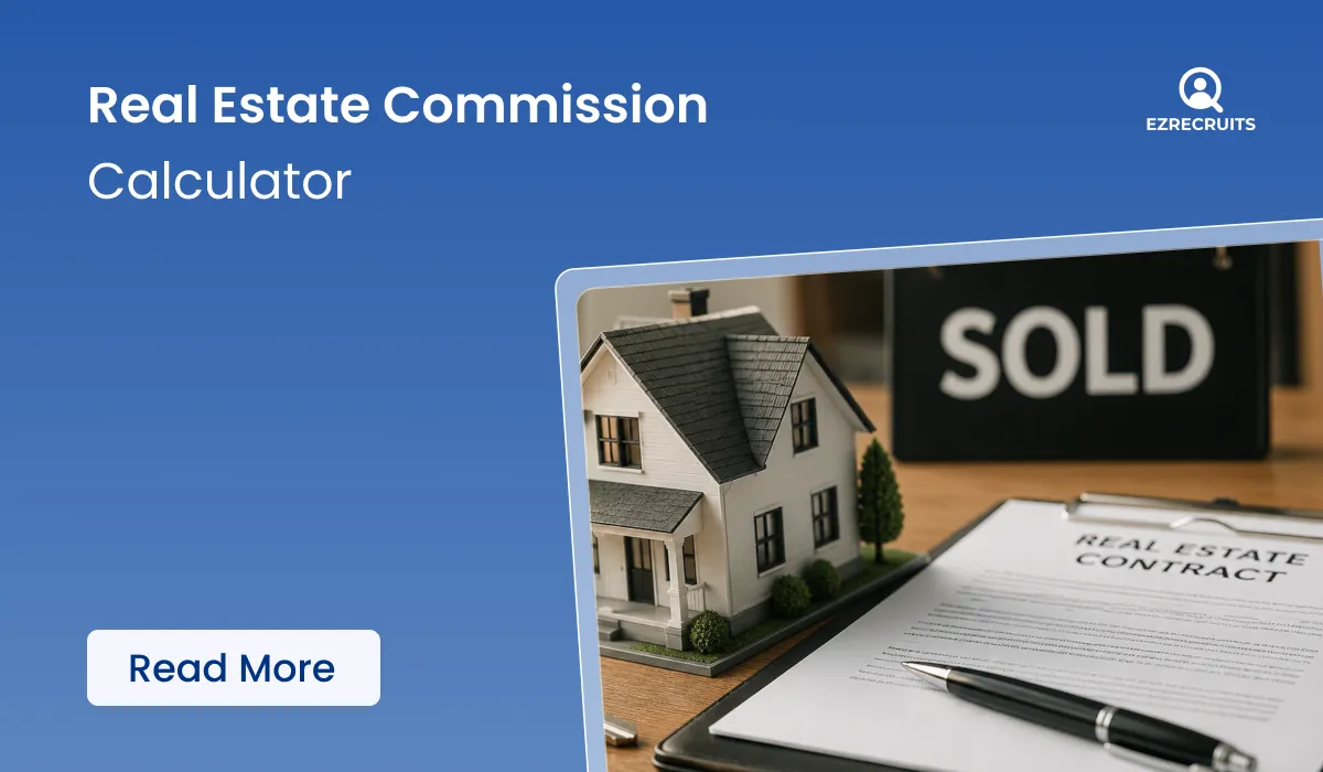 Real Estate Commission Calculator: Splits, Caps & Take-Home