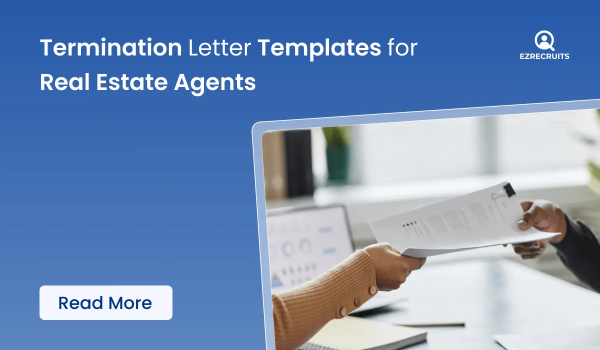 Termination Letter Templates for Real Estate Agents