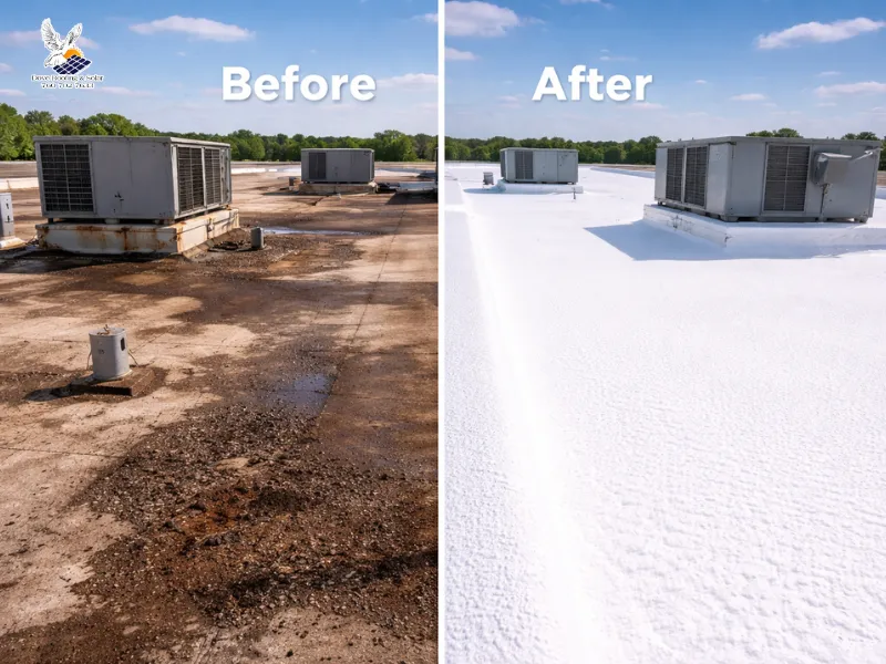 spray foam roofing Perris CA