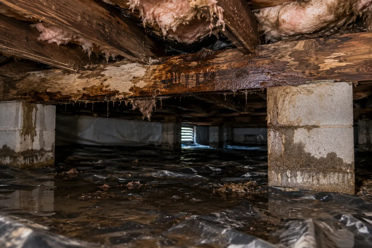 Crawl Space Moisture in Hampton Roads: Everything Homeowners Need to Know
