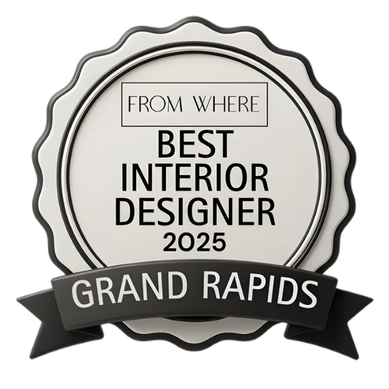 2025 Best Interior Designer Grand Rapids Award