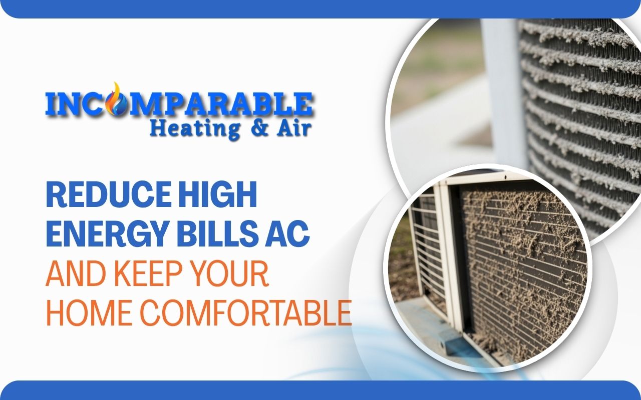 Dirty condenser coils that can cause high energy bills AC