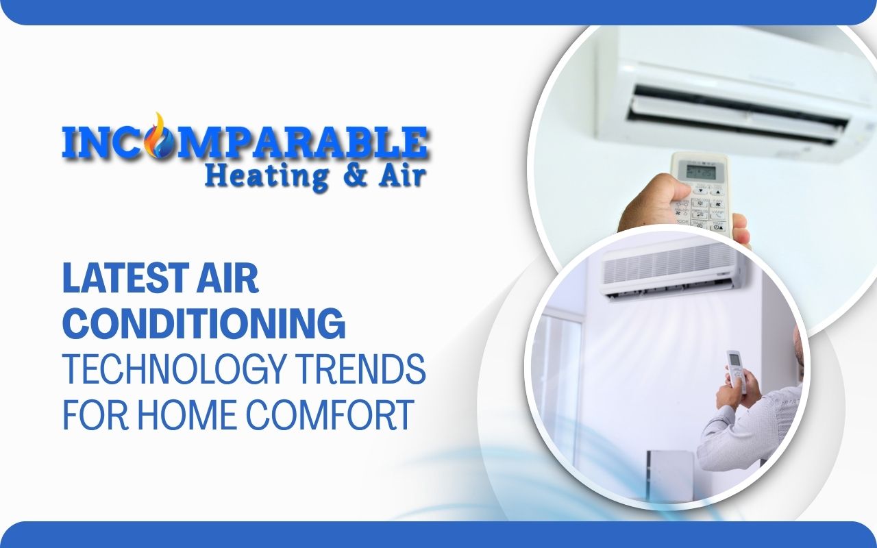 Air conditioning technology trends with smart home cooling controls