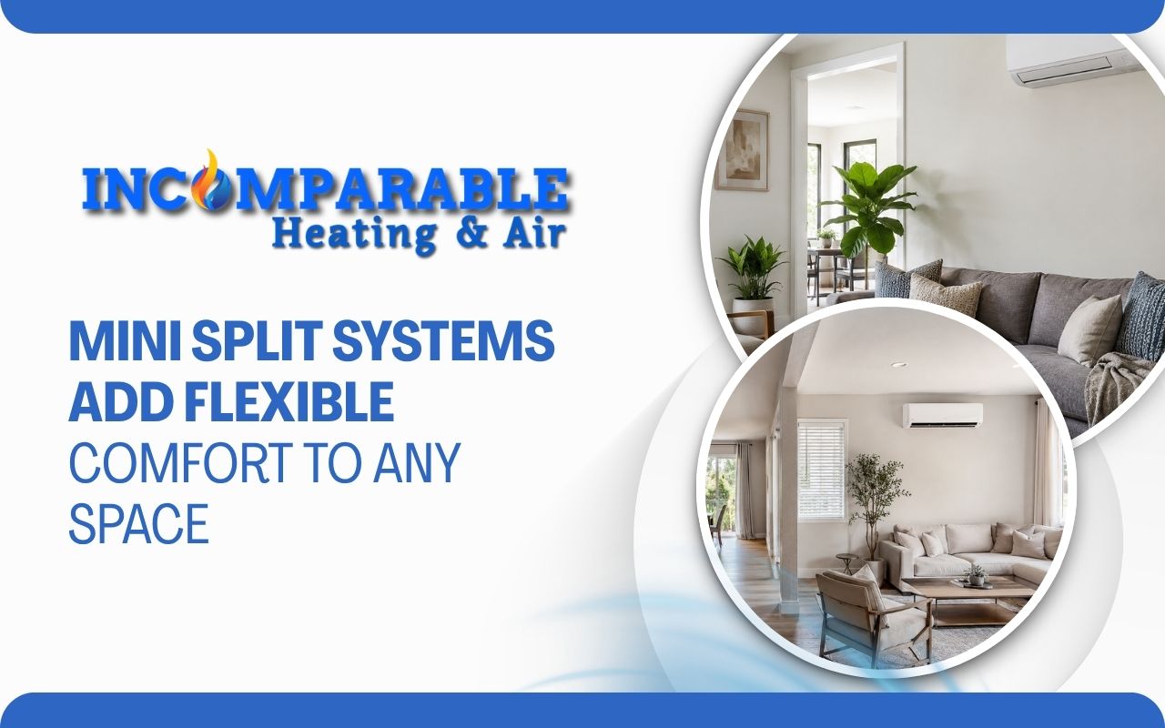 Mini split systems improving home comfort in a living room