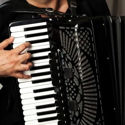 Accordion lessons in Spokane - accordion instrument waiting to be played