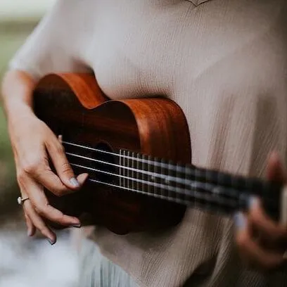 Ukulele lessons in Spokane - ukulele instrument waiting to be played