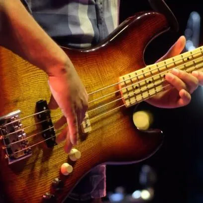 Bass lessons in Spokane - bass instrument waiting to be played
