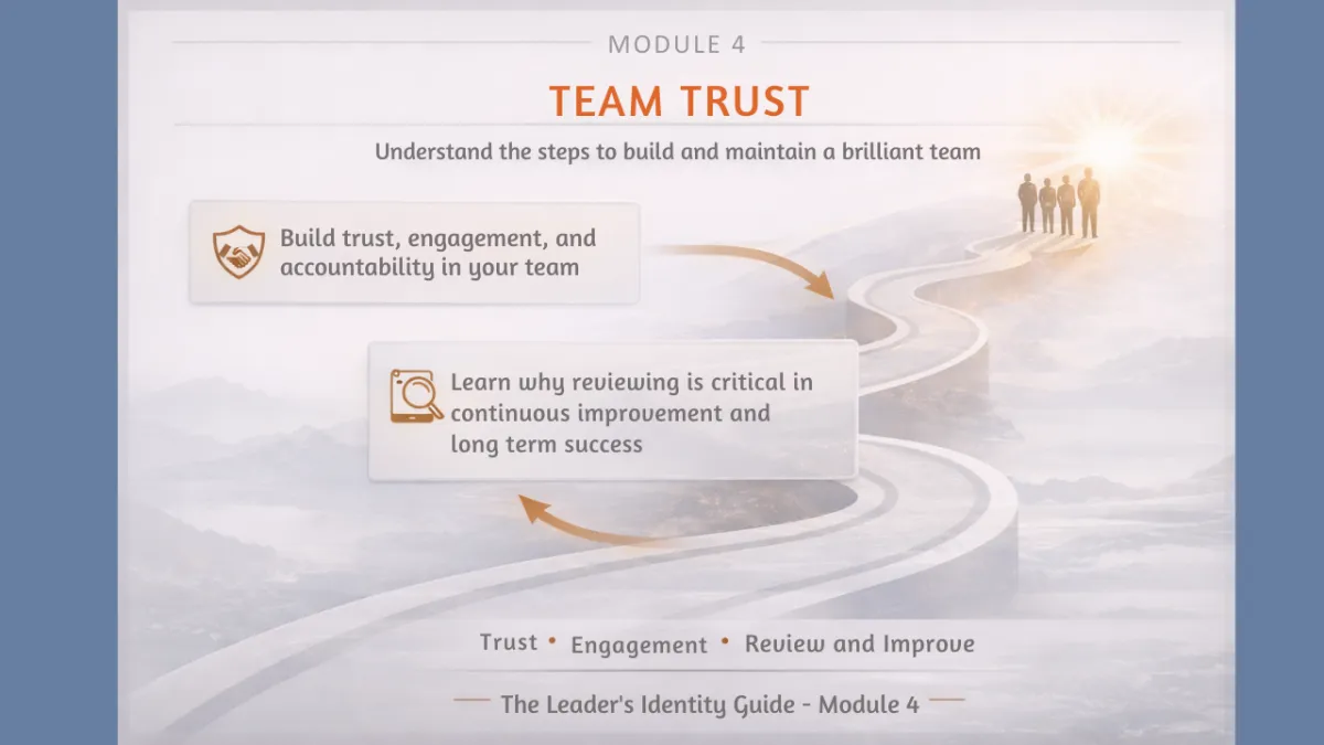 Reduce reactivity and build a reliable, independent team.