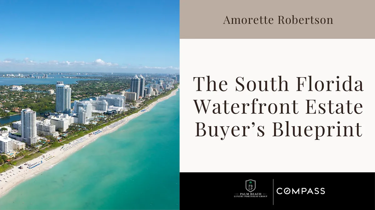The South Florida Waterfront Estate Buyer’s Blueprint: Seawalls, Riparian Rights, and Superyacht Moorings