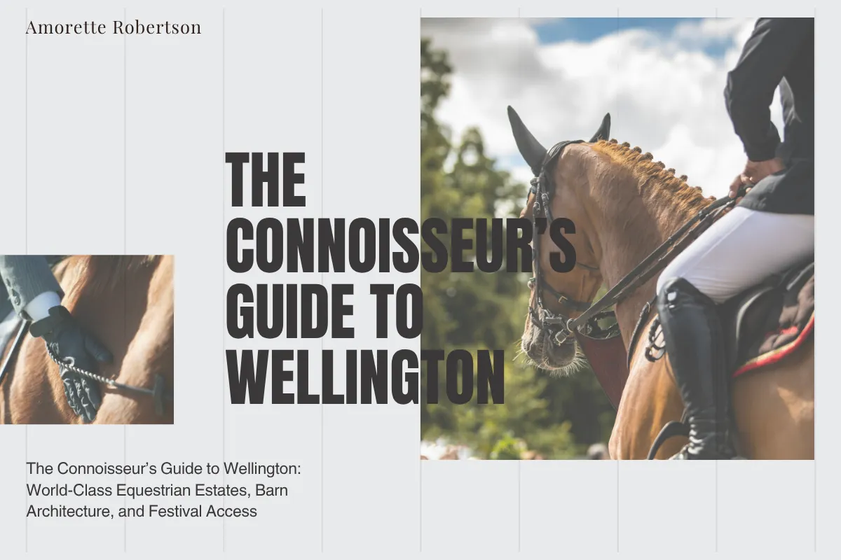 The Connoisseur’s Guide to Wellington: World-Class Equestrian Estates, Barn Architecture, and Festival Access