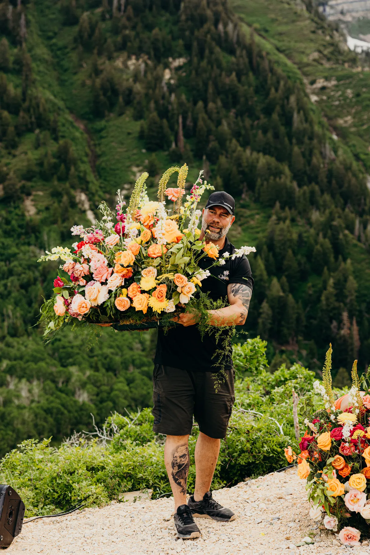 Bridal florals by Flamingo Friday Floral Co.