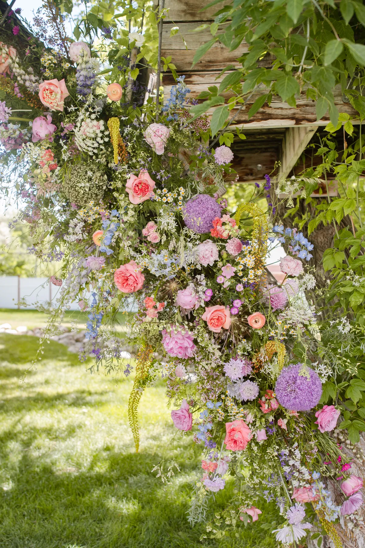 Luxury celebration florals in Utah