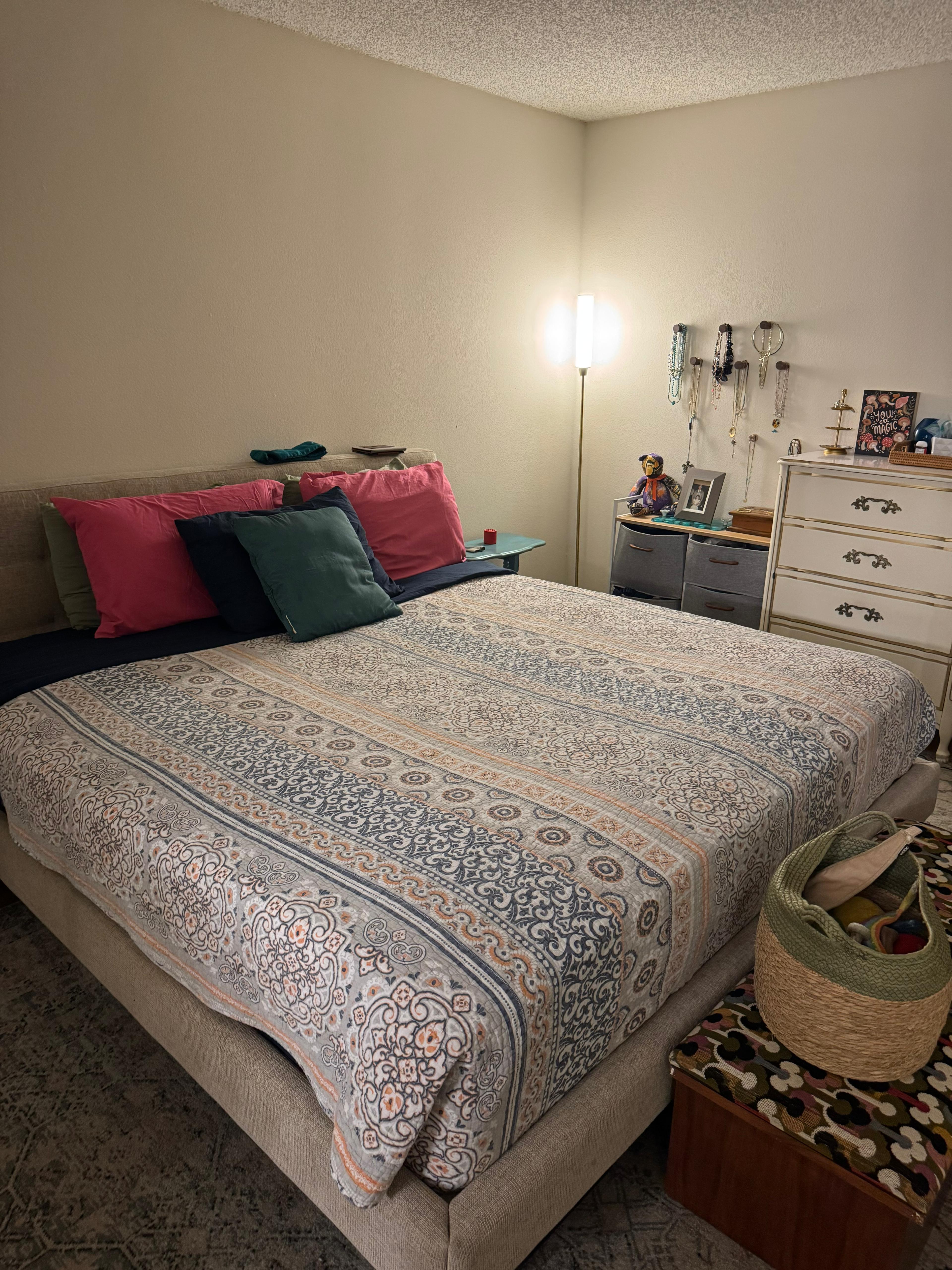 Image of bedroom after cleaning