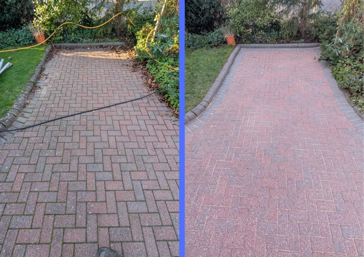 Block Paving Jet Washing in Middleton