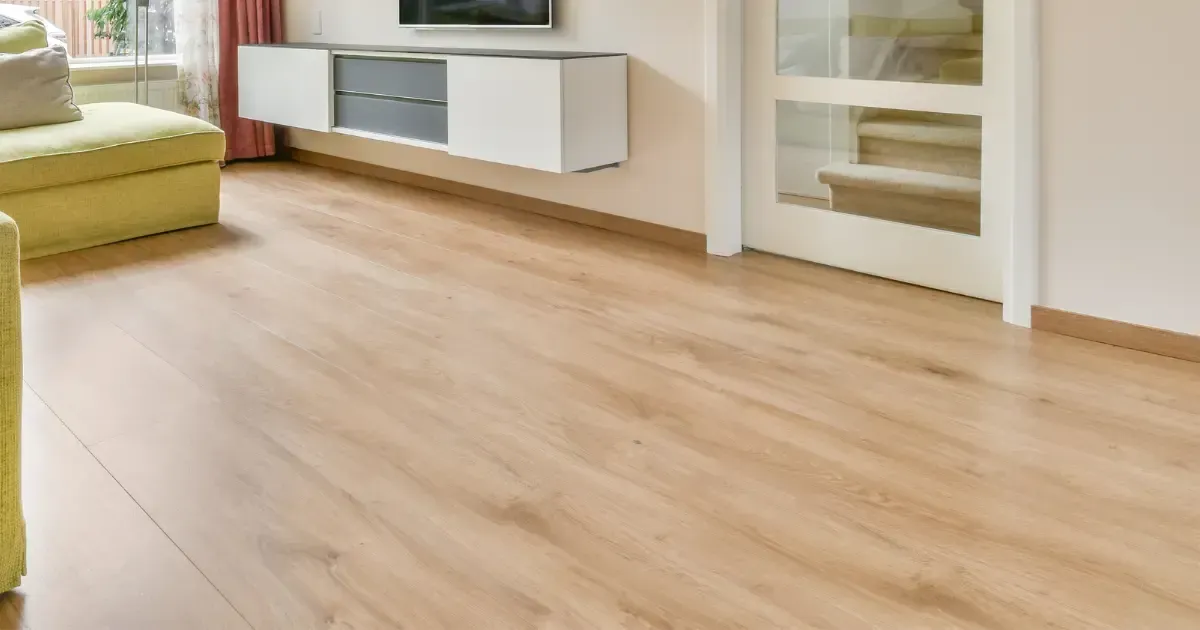 Flooring installation in a newer Élan subdivision home in Beaumont