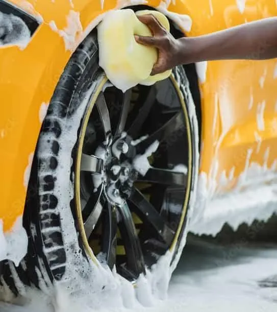 Wheel Tire Cleaning Dressing Services