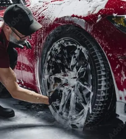 Wheel Tire Cleaning Dressing Services