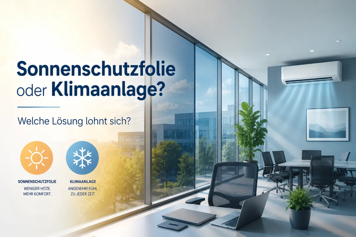 Sonnenschutzfolie oder Klimaanlage? | Marzoll Lohmar