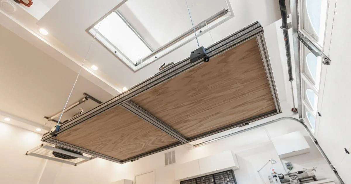 Garage overhead storage