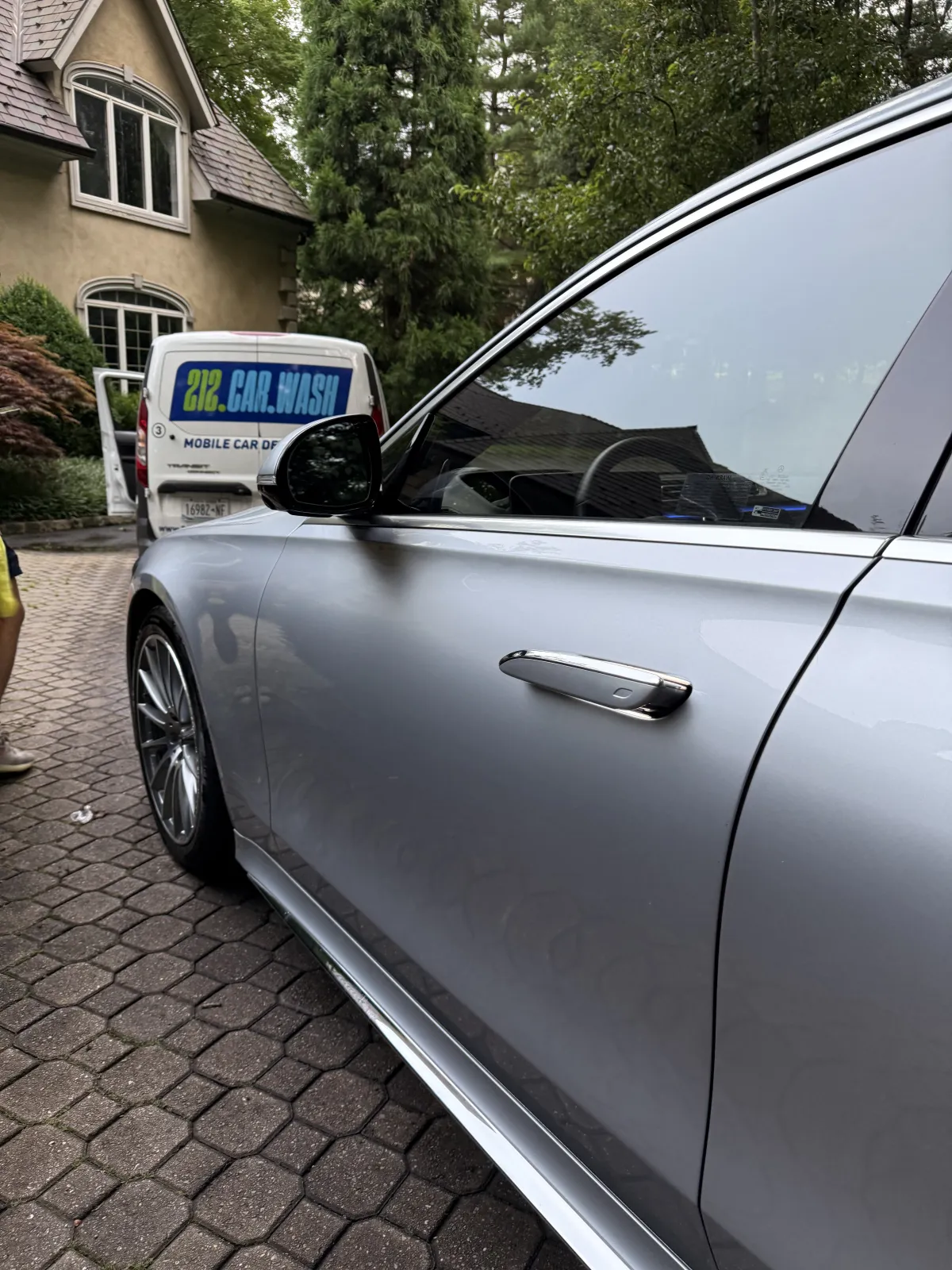 Clean red Dodge Ram truck