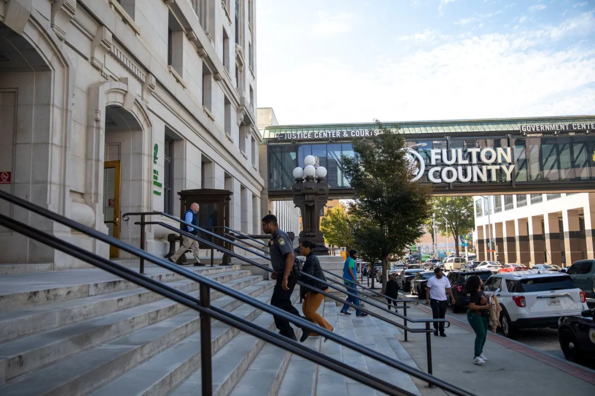 Fulton County Georgia courthouse in Atlanta where tax sales and surplus fund claims are processed