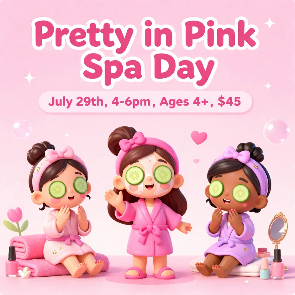 Pretty In Pink Spa Party