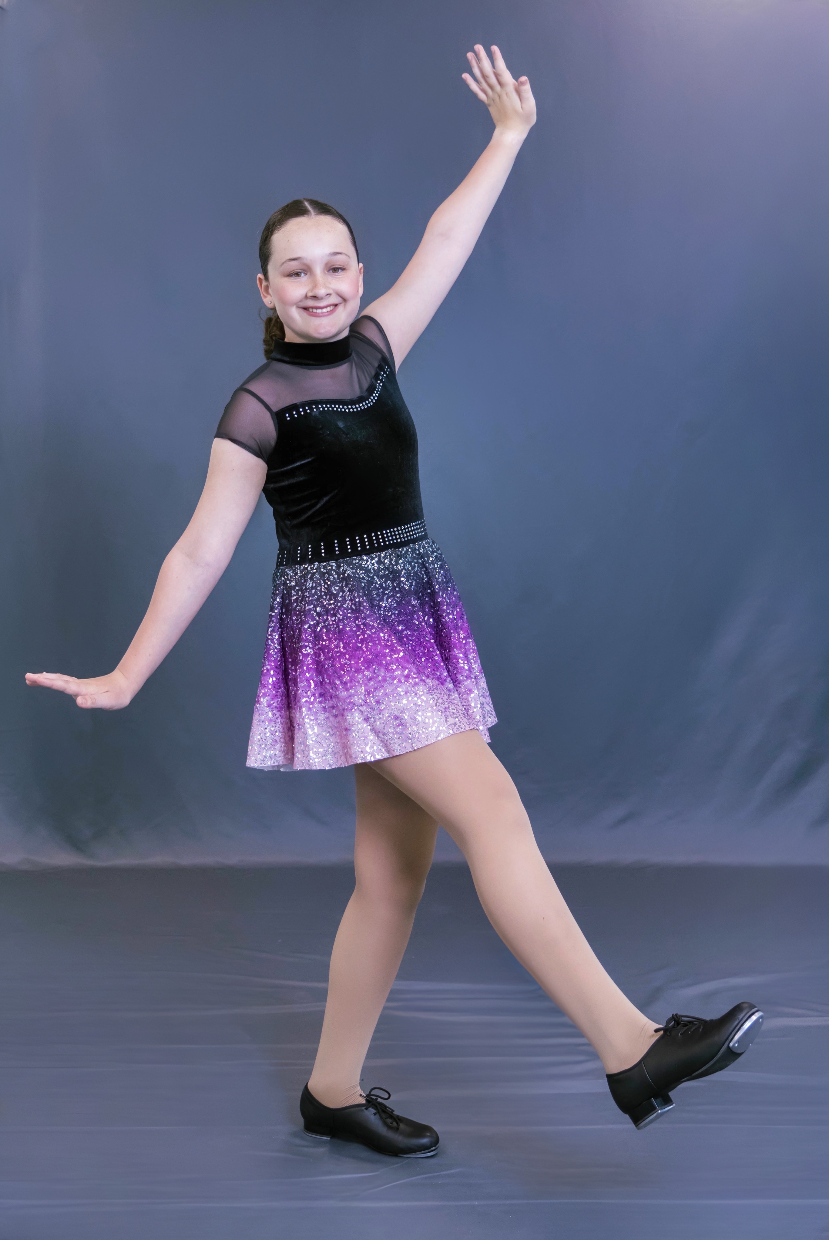 Preschool dancers in a creative movement class
