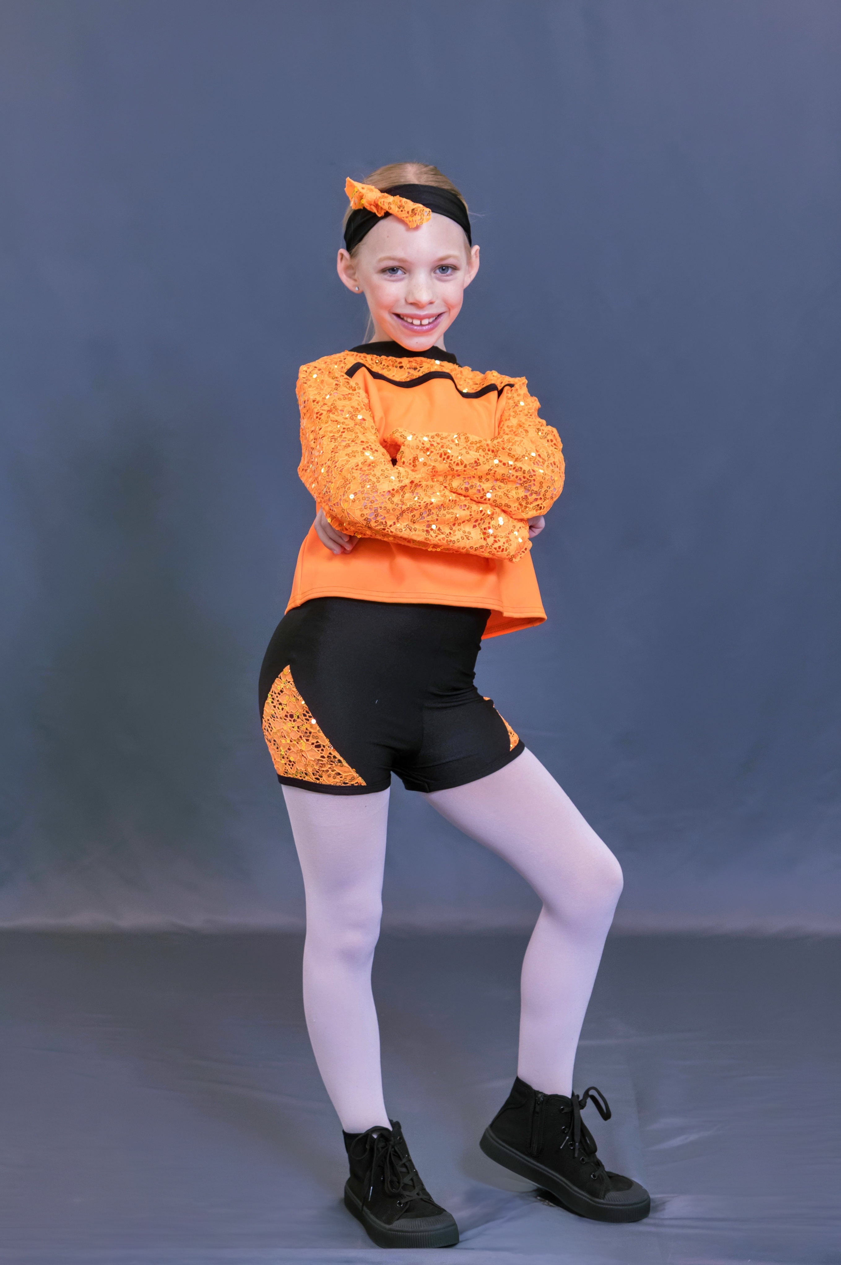 Preschool dancers in a creative movement class