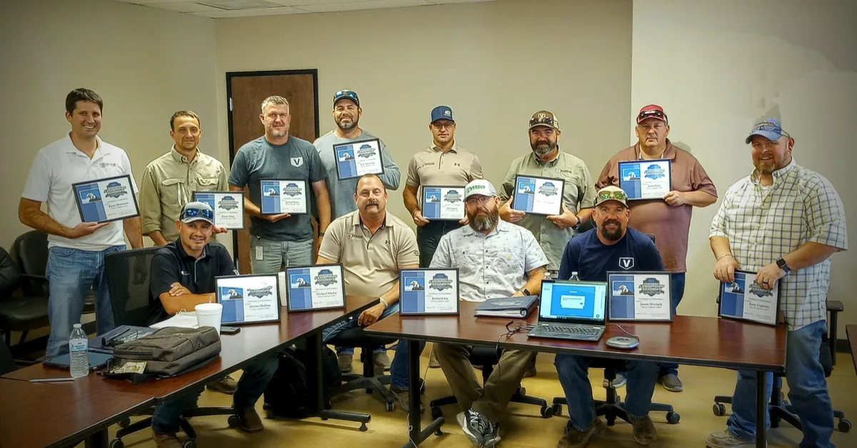 Crew leaders graduating from Getting Results Through Others
