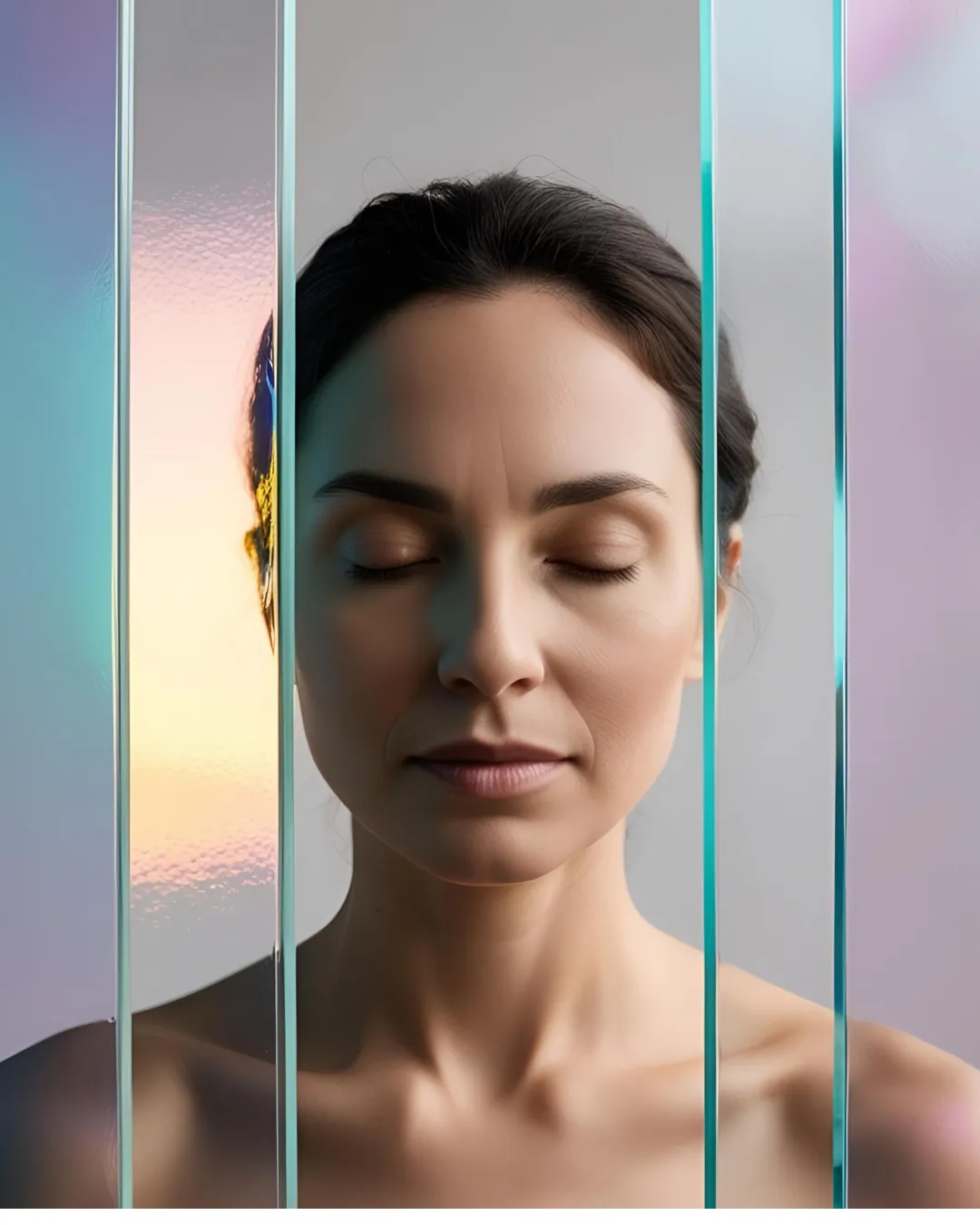 Image of golden energy waves for a master class hosted by Terrie Huberman