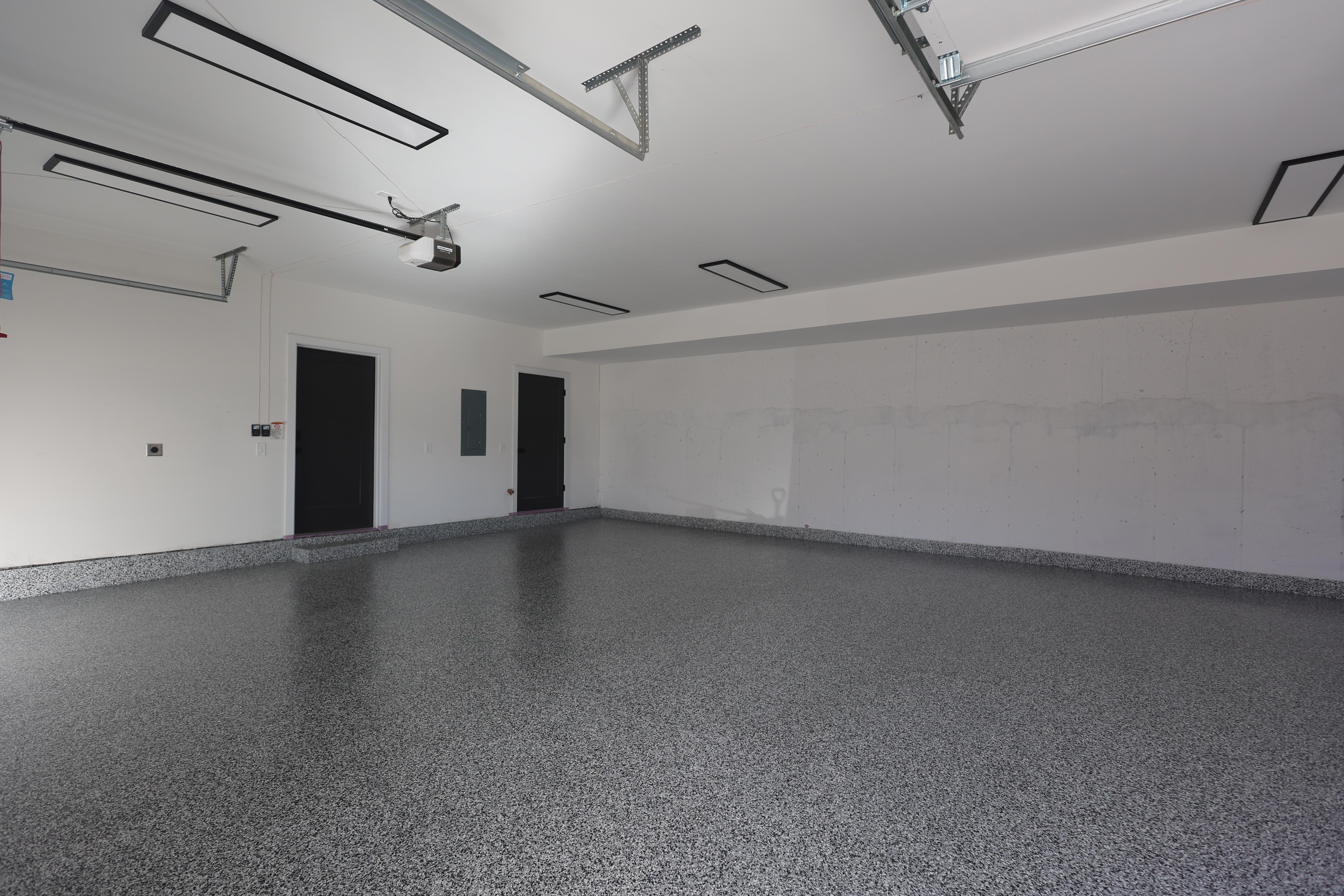 Garage epoxy flooring