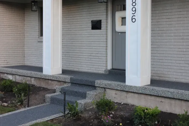 Garage epoxy flooring